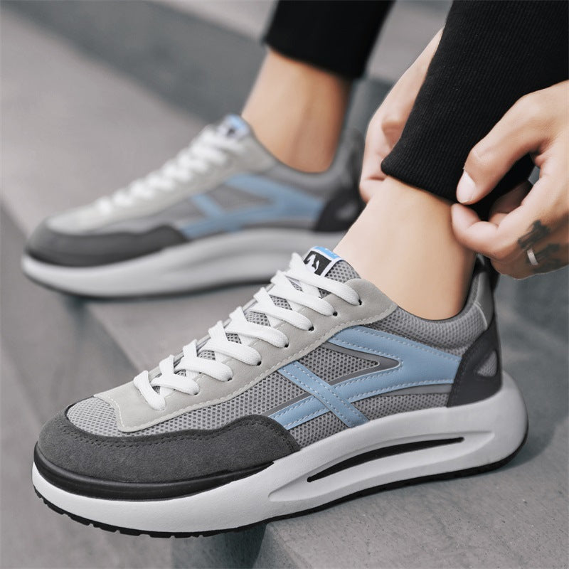 2022 summer new style ins casual breathable sports dad trendy shoes trendy men's shoes versatile sneakers mesh h02 