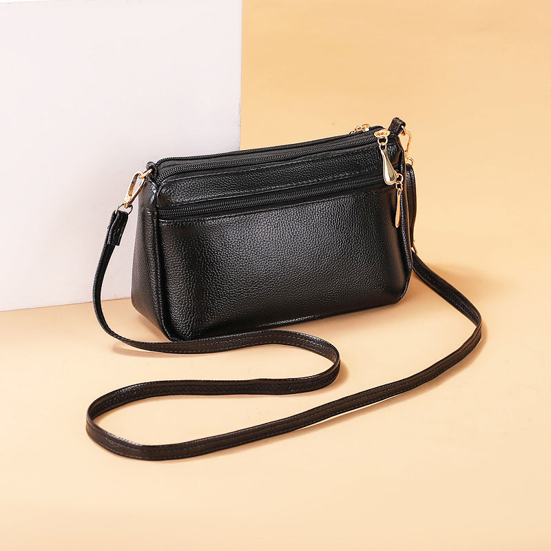 2024 new women's bag fashion mini women's crossbody shoulder bag four-layer large capacity summer women's small bag on behalf of 