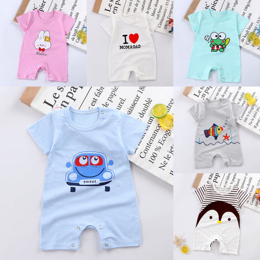 2023 baby onesies pure cotton romper infant and toddler baby crawling clothes newborn bag fart clothes wholesale baby clothes 