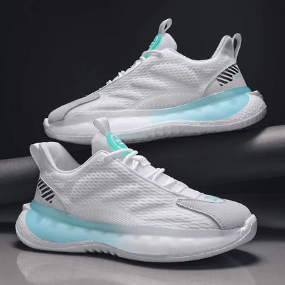 Men's Shoes 2023 Summer Versatile Casual Coconut Shoes Breathable Mesh Sports Trendy Shoes Men's Running Basketball Shoes