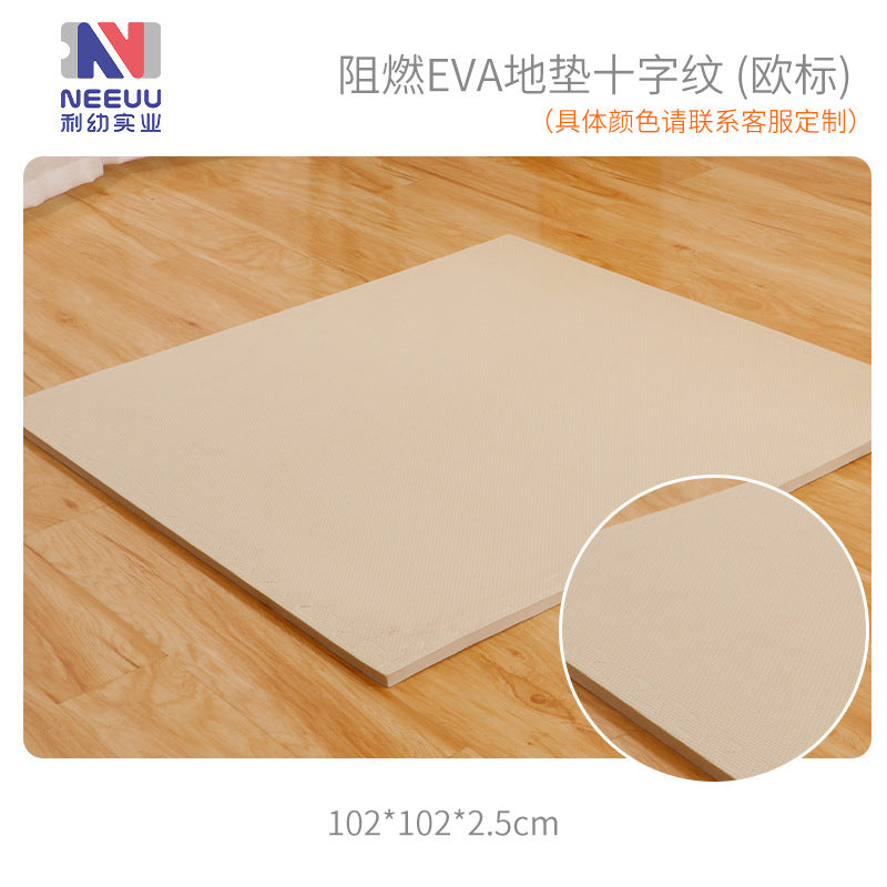 EVA foam thickened floor mat baby toy mat spliced ​​crawling mat skin-friendly game mat European standard toddler crawling mat 