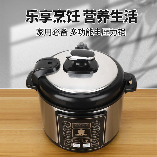 English cross-border electric pressure cooker household 5L6L large capacity smart appointment pressure cooker rice cooker manufacturer wholesale